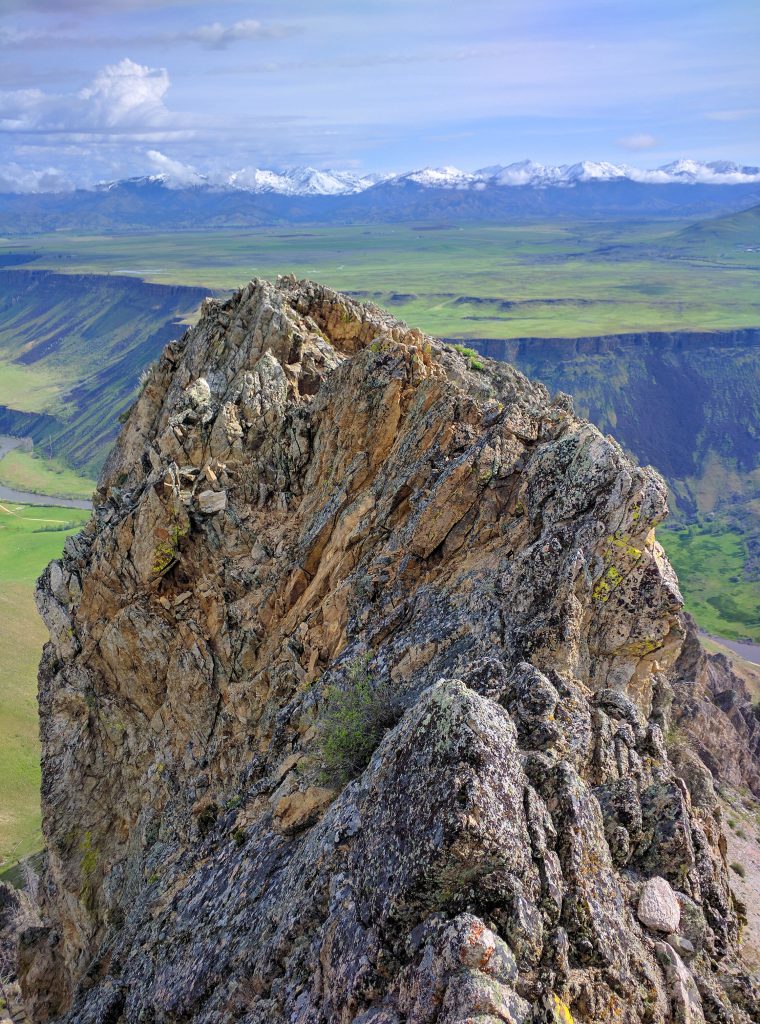 Cathedral Rocks summit view looking northeast. Erik Pohlmann Photo 