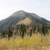 Black Mountain, northeast face. Steve Mandella photo.