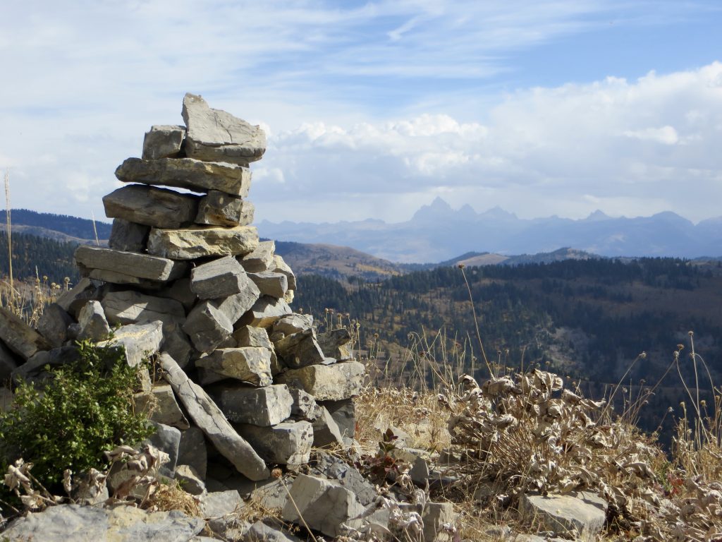 Carin on Peak 7978, Steve Mandella photo. 