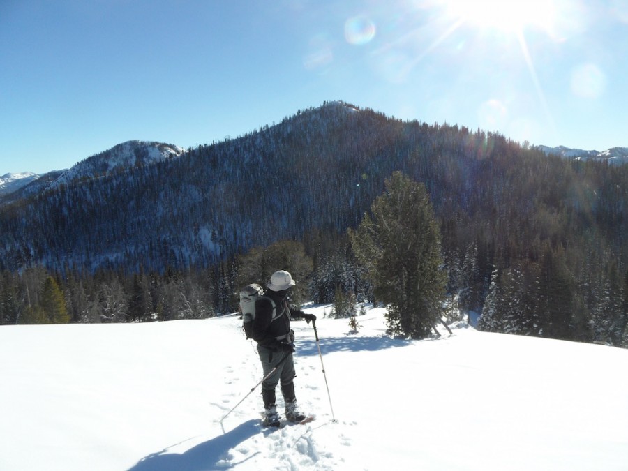 Sawtooths, Sawtooth Range, snowshoe 