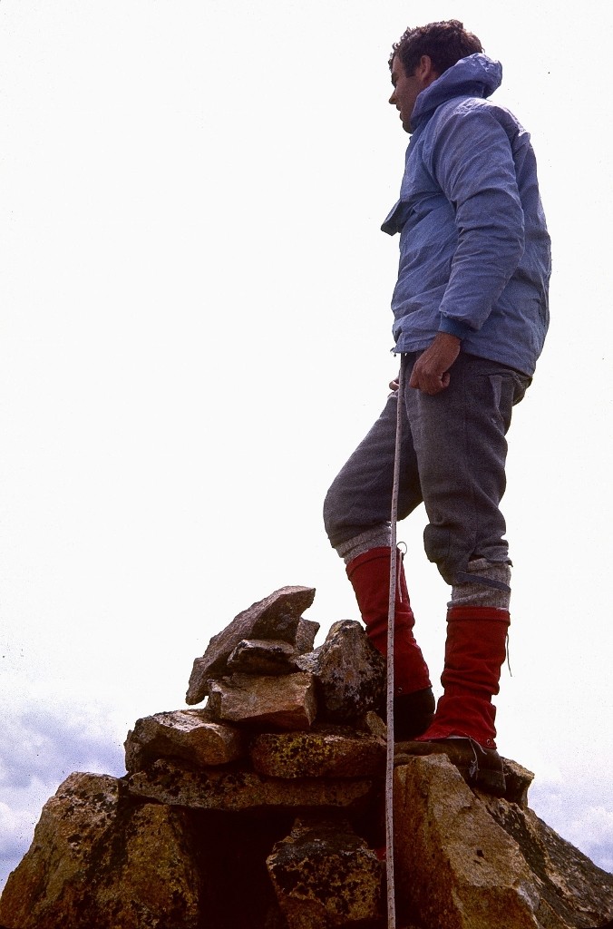 Joe's adventurous climbing partner, John Zapp.