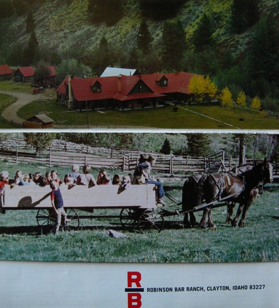 The cover of a Robinson Bar Ranch brochure. Joe Leonard Photo