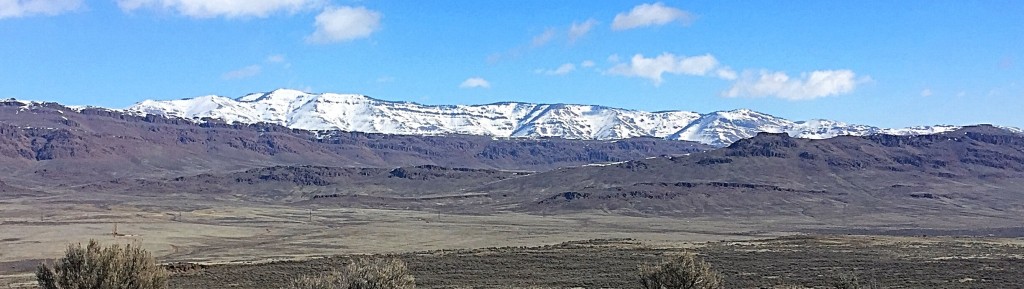 Bennett Mountain from the summit of Jackson School Butte.