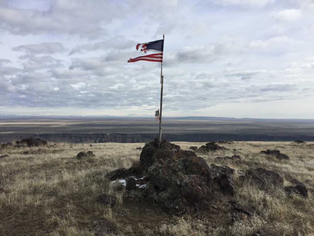 The summit of Sinker Butte. Dan Krueger Photo 