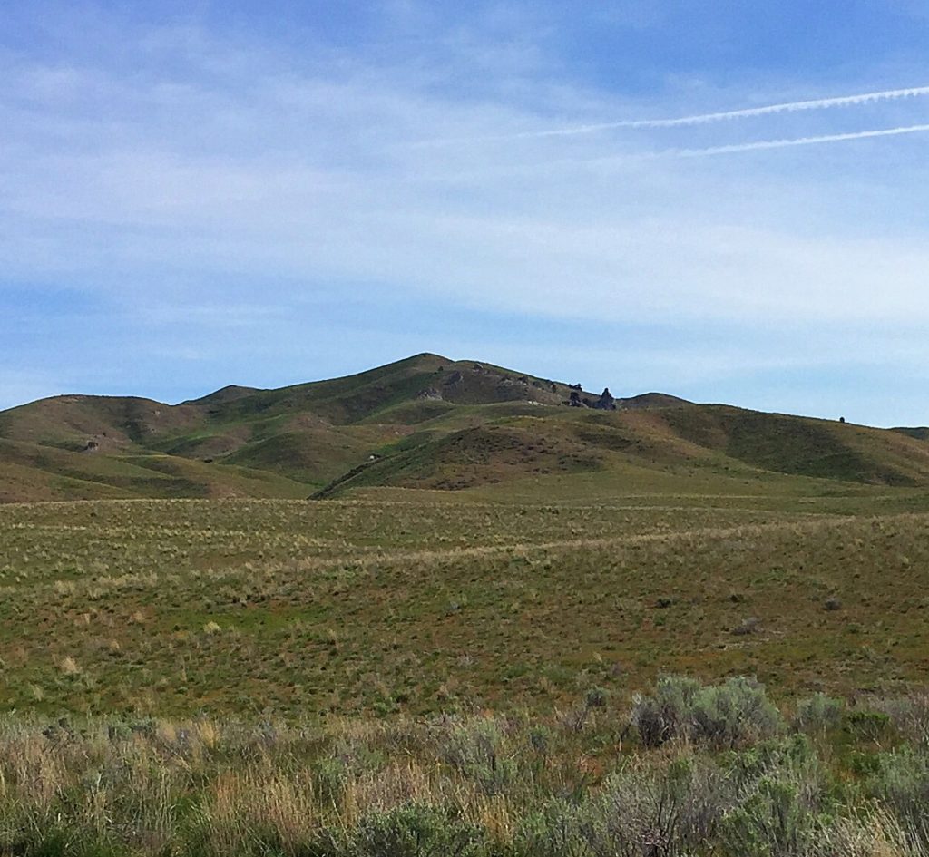 Devils Hole Peak viewed from the south.