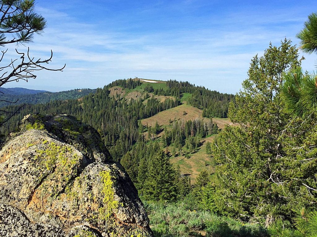 Hawley Mountain from Peak 7201.