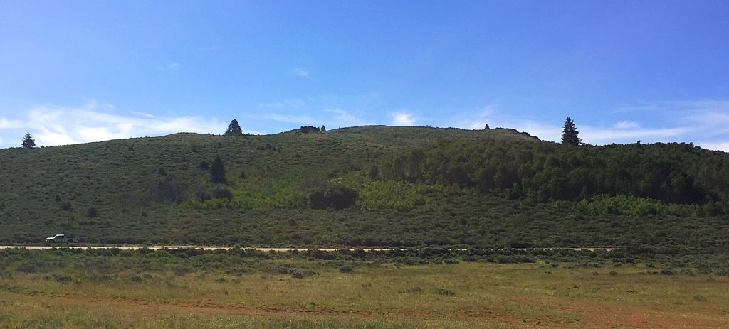 The western slopes of Summit Benchmark.