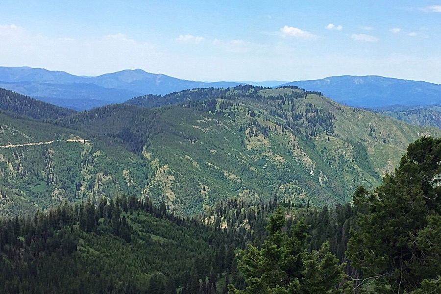 Archie Mountain from Jackson Peak.