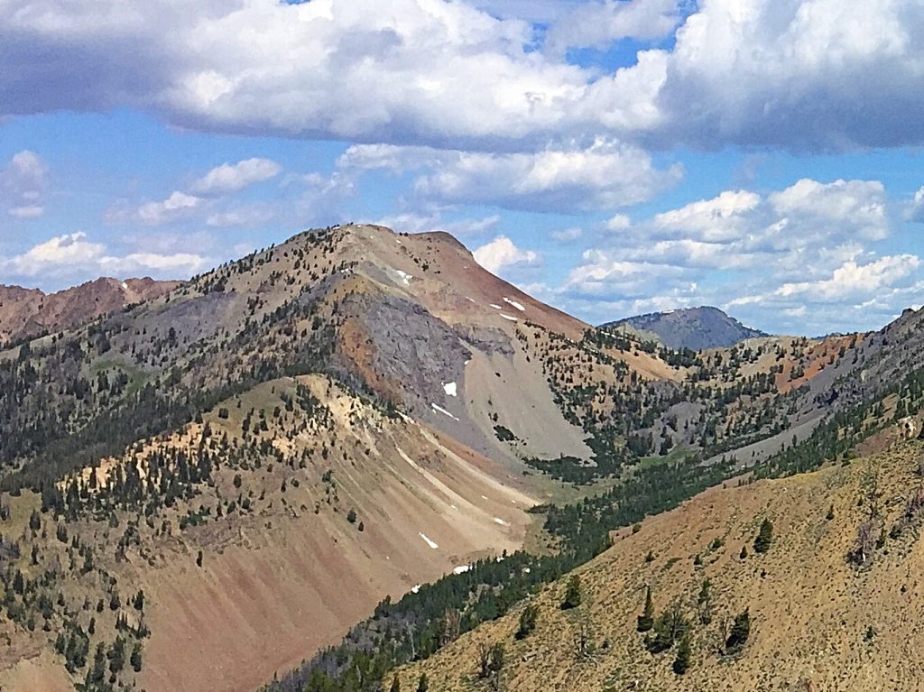 Gladiator Peak viewed from south.