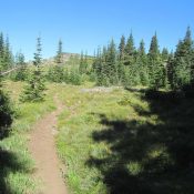 Nearing the summit of Queen Mountain. Victor Zhou Photo