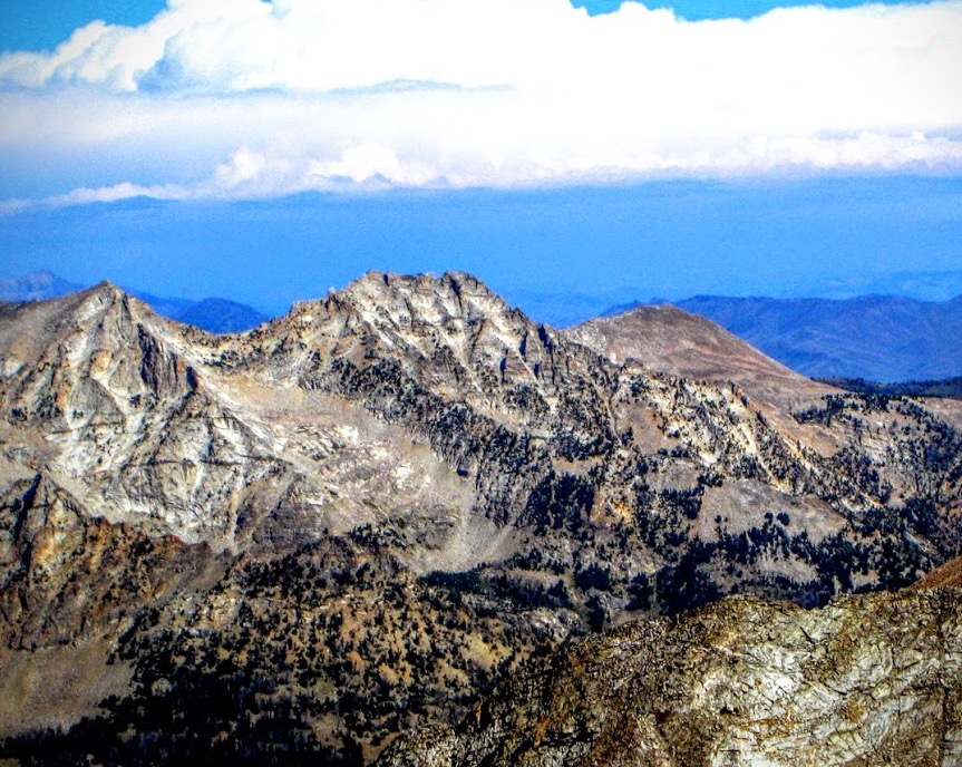 Boulder Lake Peak viewed from The Box. George Reinier Photo 