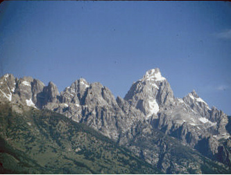 The Grand Teton. Lyman Dye Photo