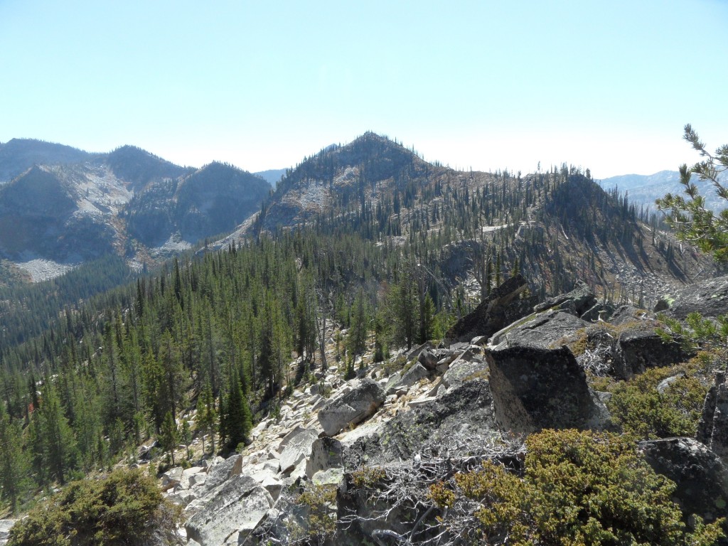 Peak 8041 viewed from the north. John Platt Photo