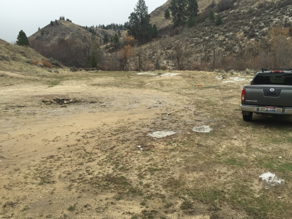 The trailhead for Castle Rock. Dan Krueger Photo 