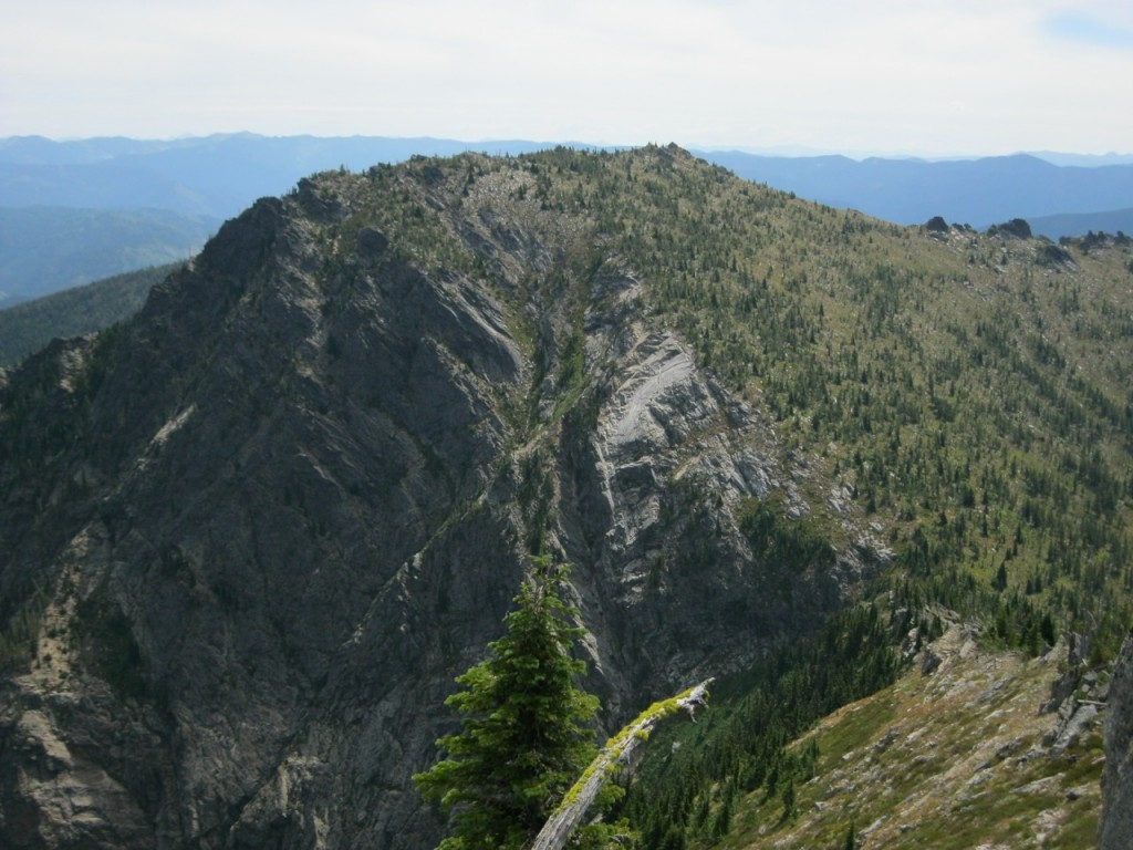 The Moose Creek Buttes highpoint from Peak 6,924. Dan Saxton Photo 