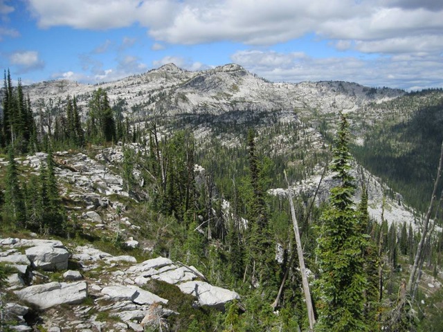 Saddle Mountain from the ridge lines to its south. Dan Saxton Photo 