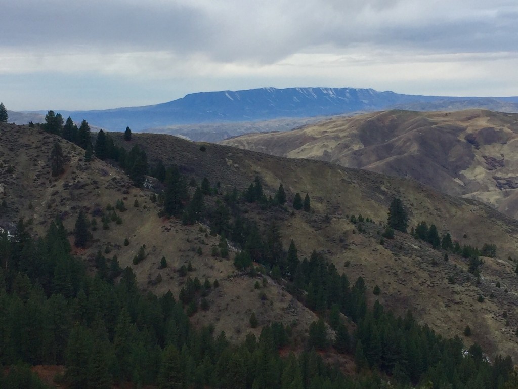 Squaw Butte from Castle Rock. Dan Krueger Photo 