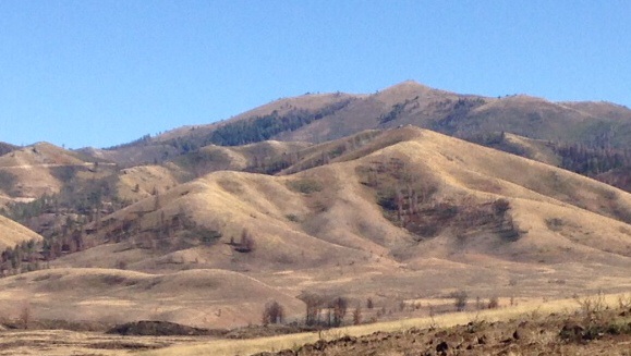 House Mountain from just south of Prairie.