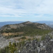 Hershey Point viewed from Sams Throne. John Platt Photo