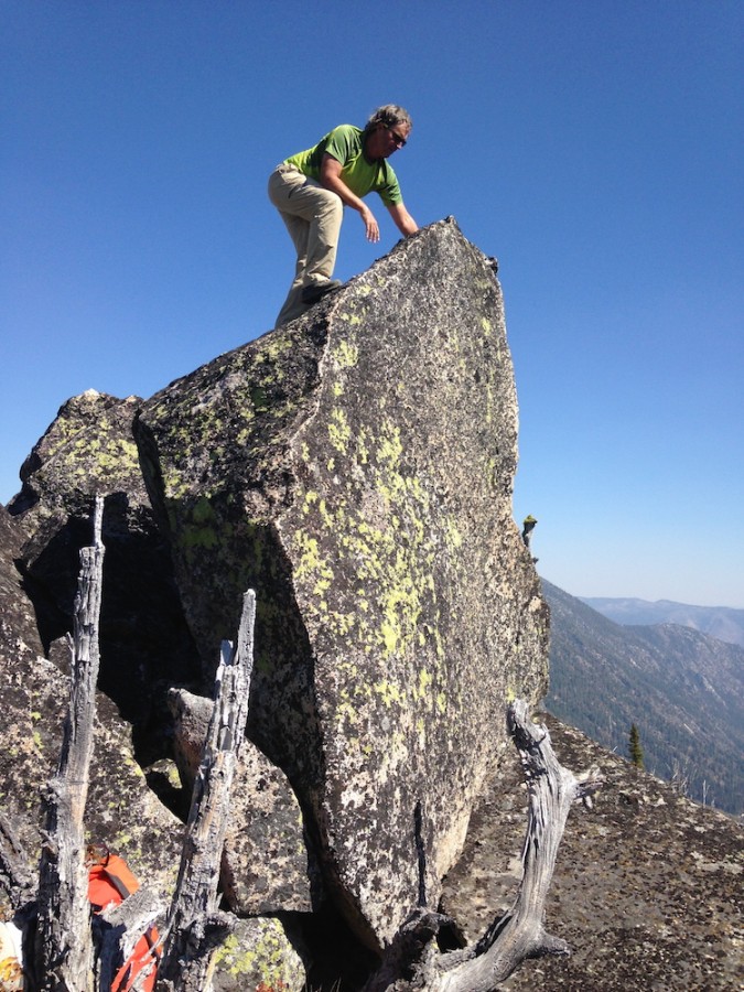 The second mm it of Flying Fish Peak will get you airborne. Julie Platt Photo