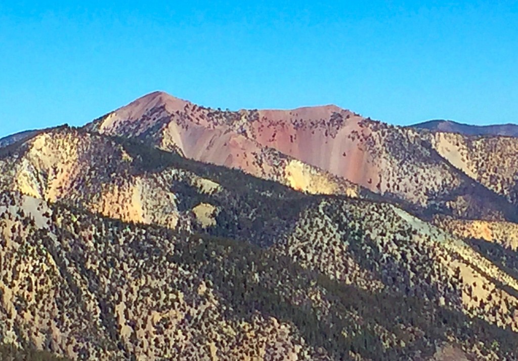 Rainbow Peak viewed from the summit of Murphy Peak.
