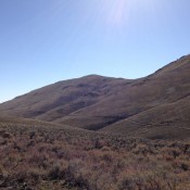 Peak 8082 viewed from near Beaverland Pass.