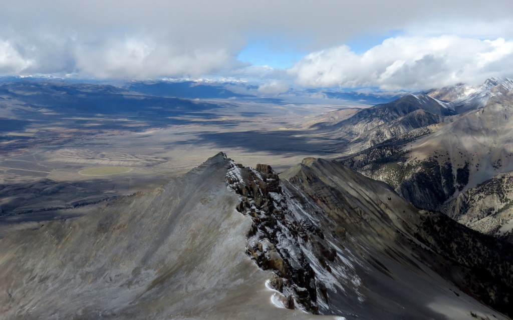 Little Mac viewed from the summit of,Mount McCaleb. Dan Paulson Photo