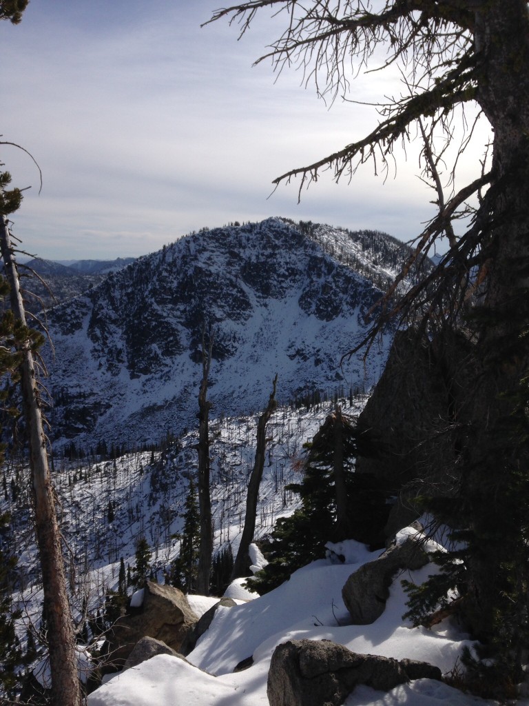 Rain Peak from Peak 8347 (Black Pearl Peak).