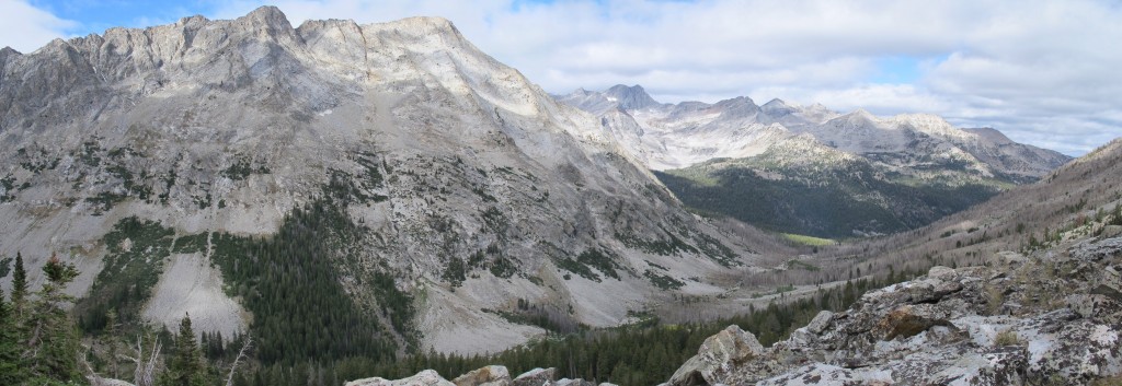 Howard Peak viewed from the north slopes of Brocky Peak.