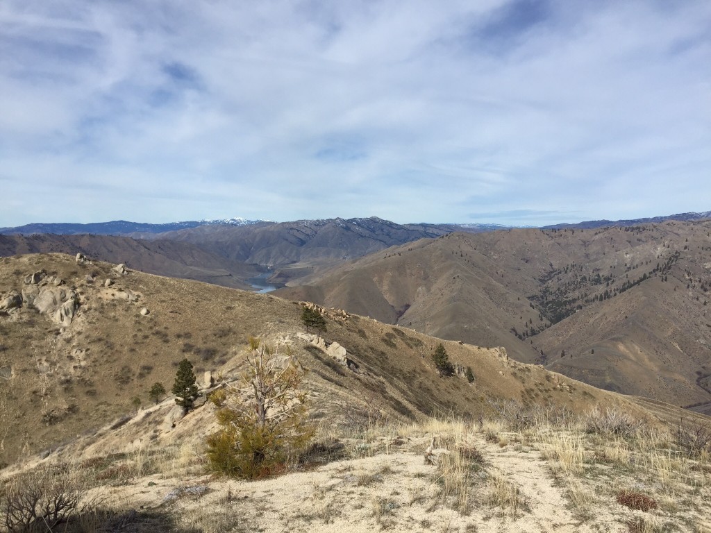The west ridge of Hutton Peak is a bit of a roller coaster walk but the views of the South Fork Canyon and the surrounding mountains are exceptional.