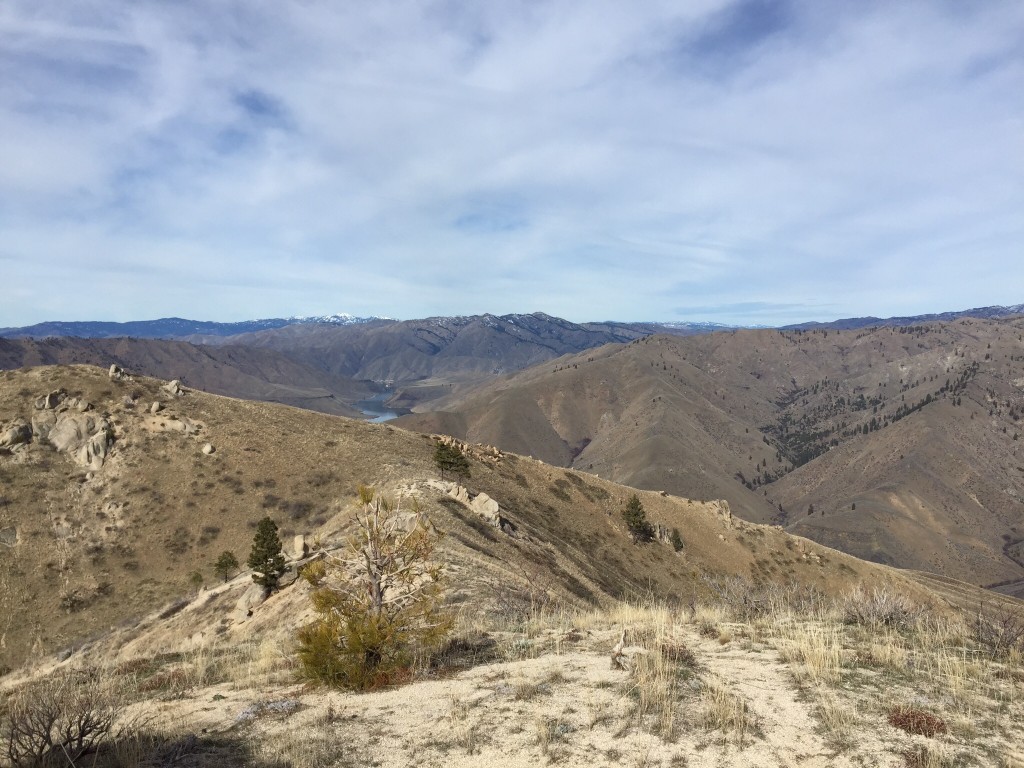 The west ridge is a bit of a roller coaster walk but the views of the South Fork Canyon and the surrounding mountains are exceptional.