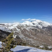 Cache Peak viewed from Graham Peak.