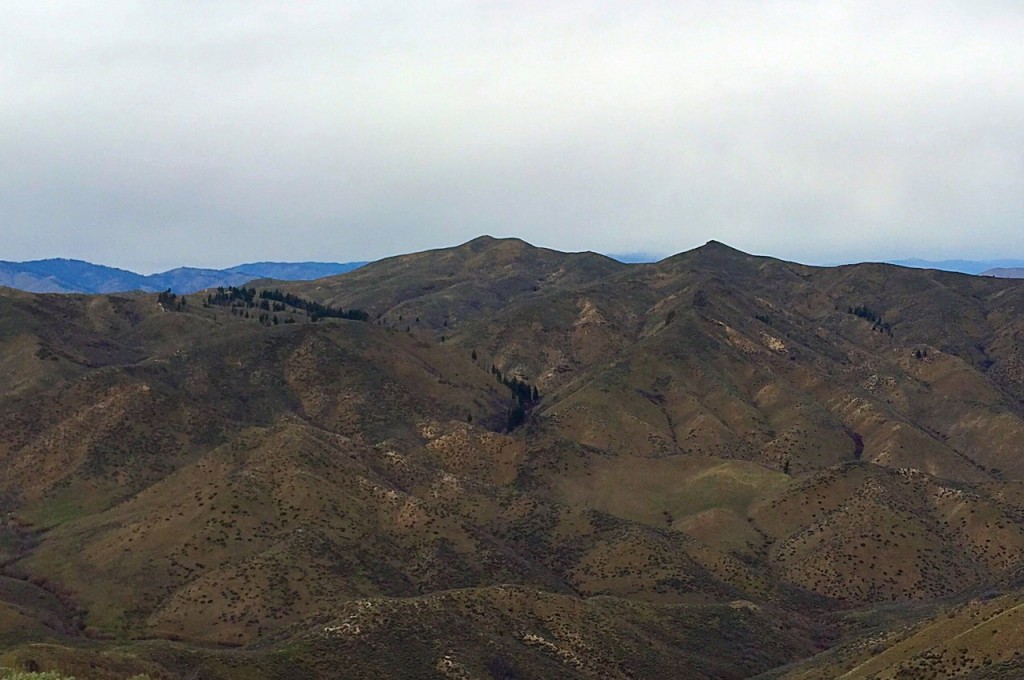 Kepros Peak viewed from Peak 5100.