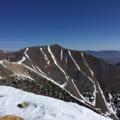 Swanson Peak viewed from Sunny Bar Peak.