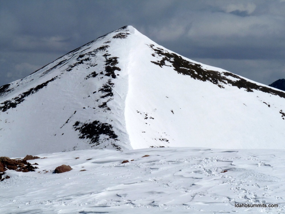 Big Sister Peak from Little Sister Peak. Dan Robbins Photo