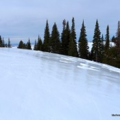 The summit of Mountain View Peak in January. Dan Robbins Photo