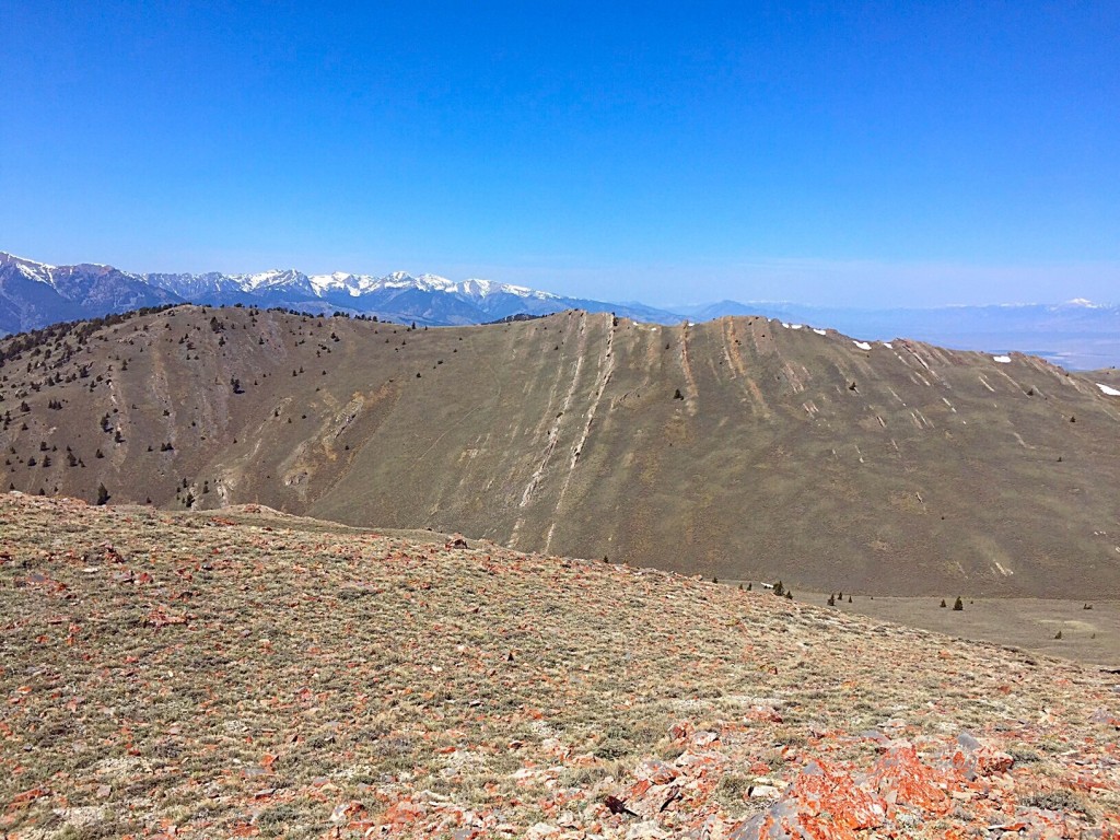 Peak 9004 viewed from Jumpoff Peak.