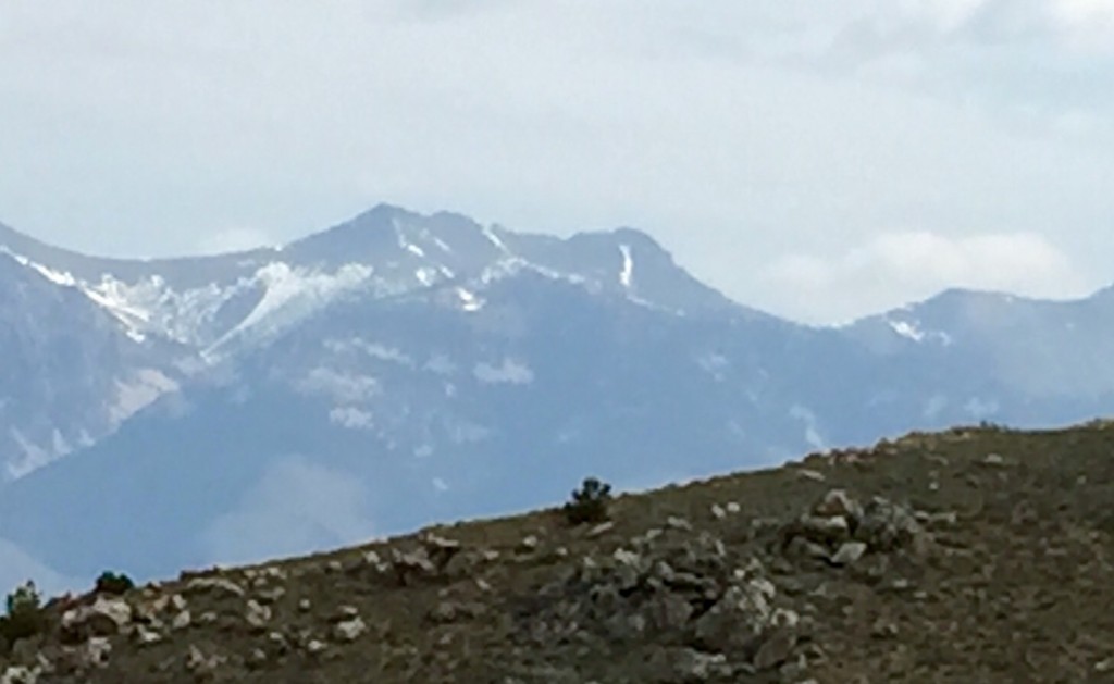 The Clapper from the northern slopes of Hawley Mountain.