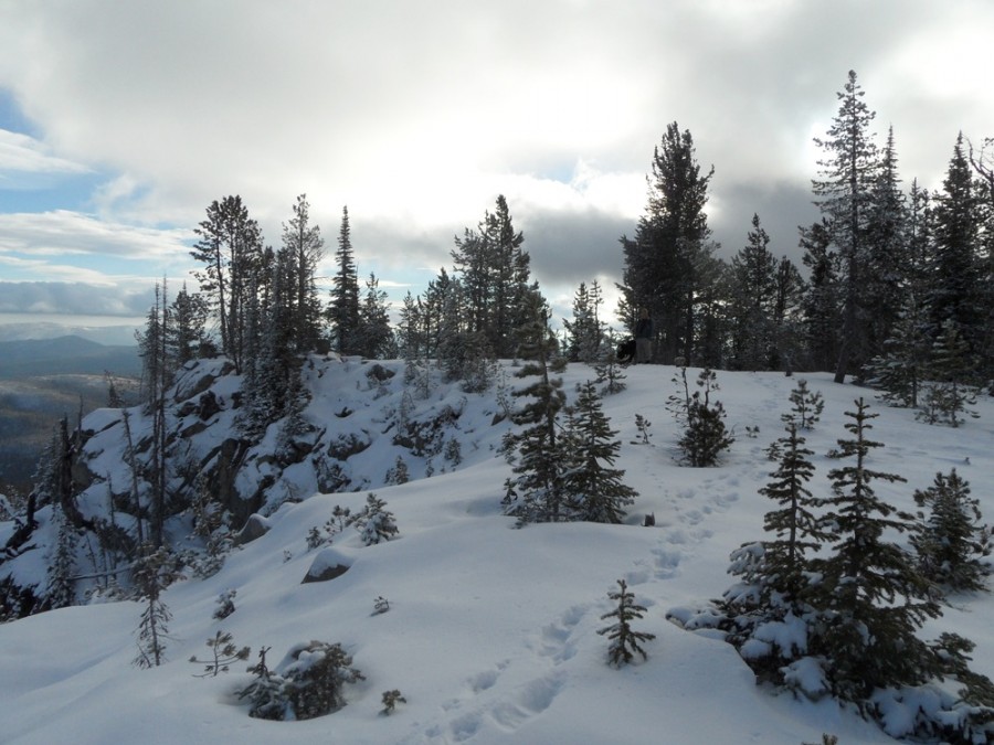 The summit of Steamboat Peak. John Platt Photo 