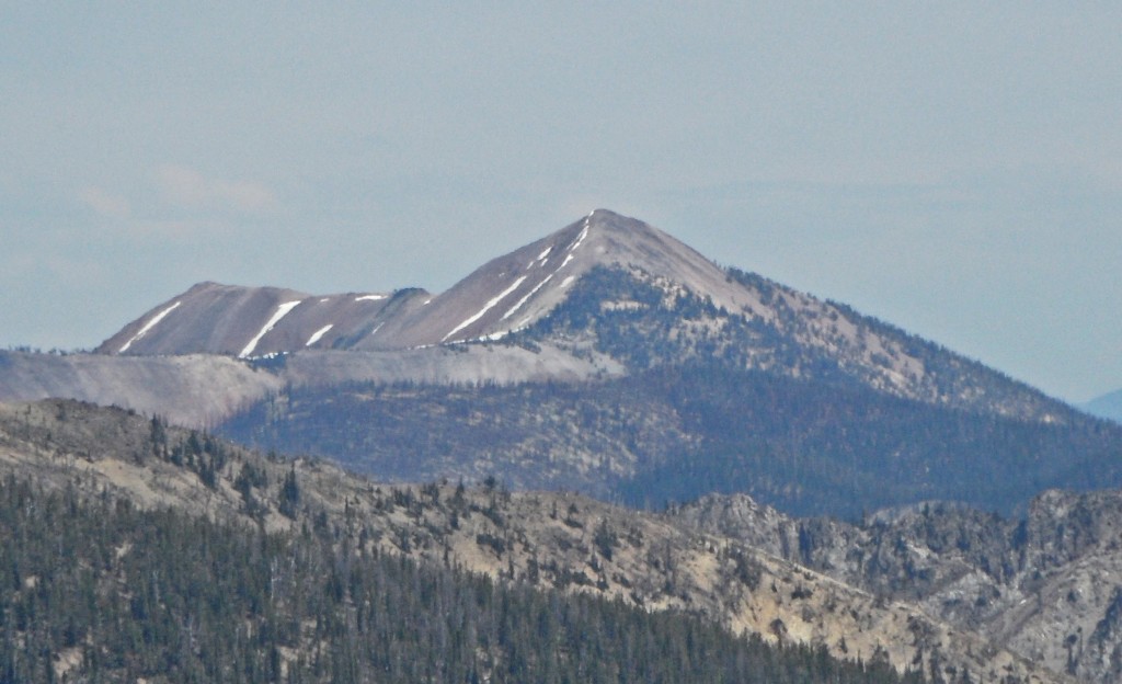 Big Baldy Peak viewed from the west. John Platt Photo 