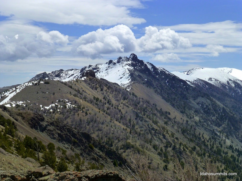 Copper Basin Knob from Roundup Peak. Dan Robbins Photo