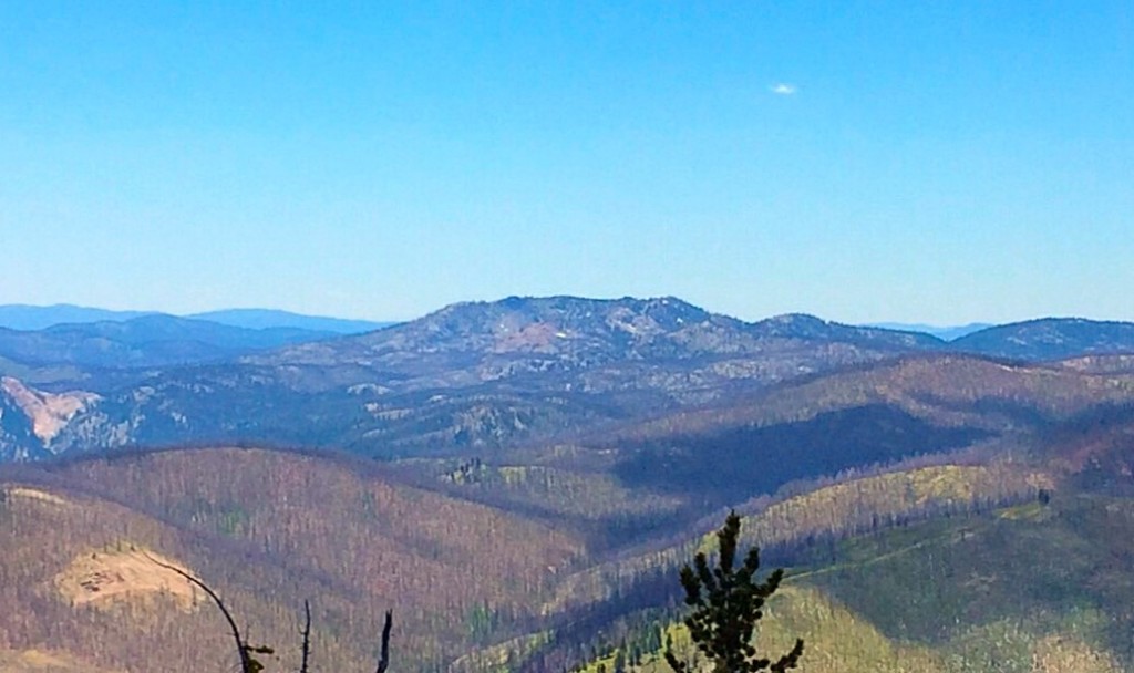 Red Mountain from Bull Trout Point