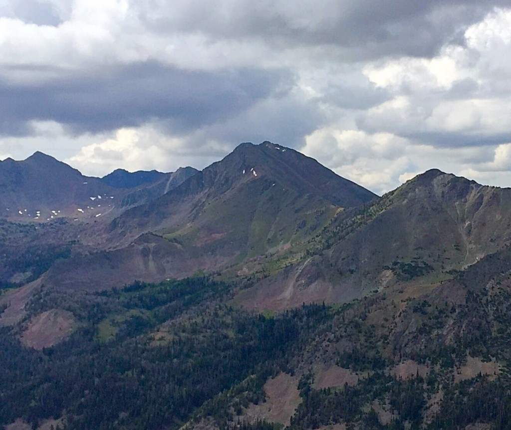 Atlas Peak from Roundup Peak.