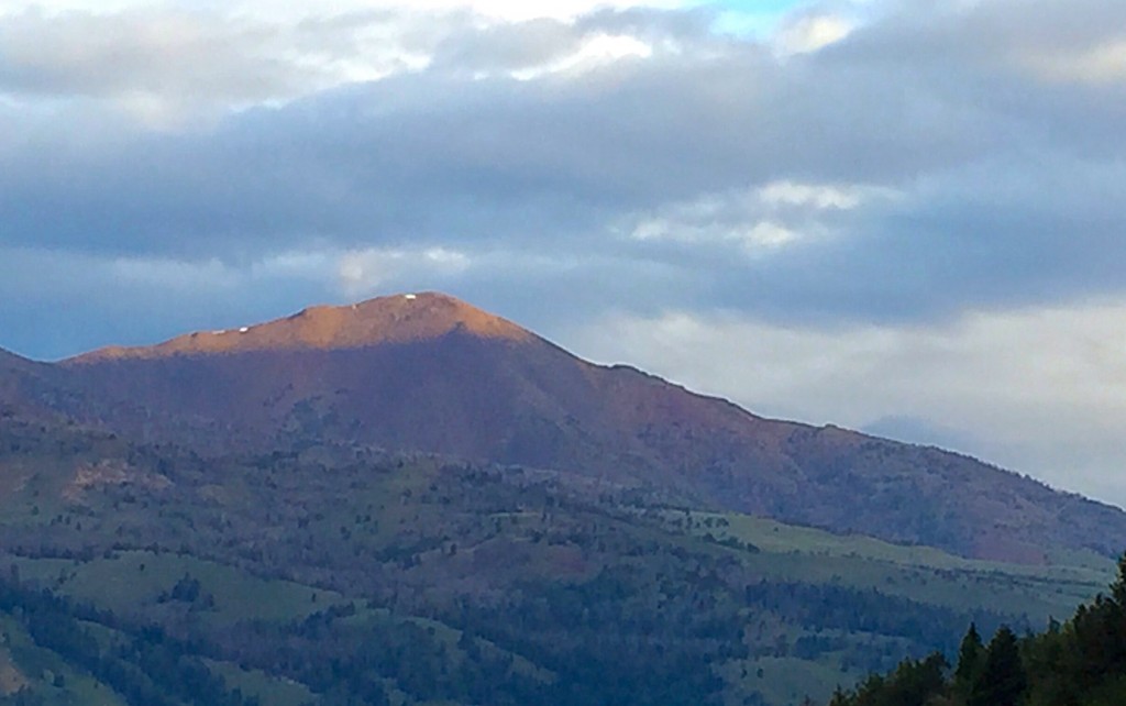 Big Black Dome from Lake Creek CG.