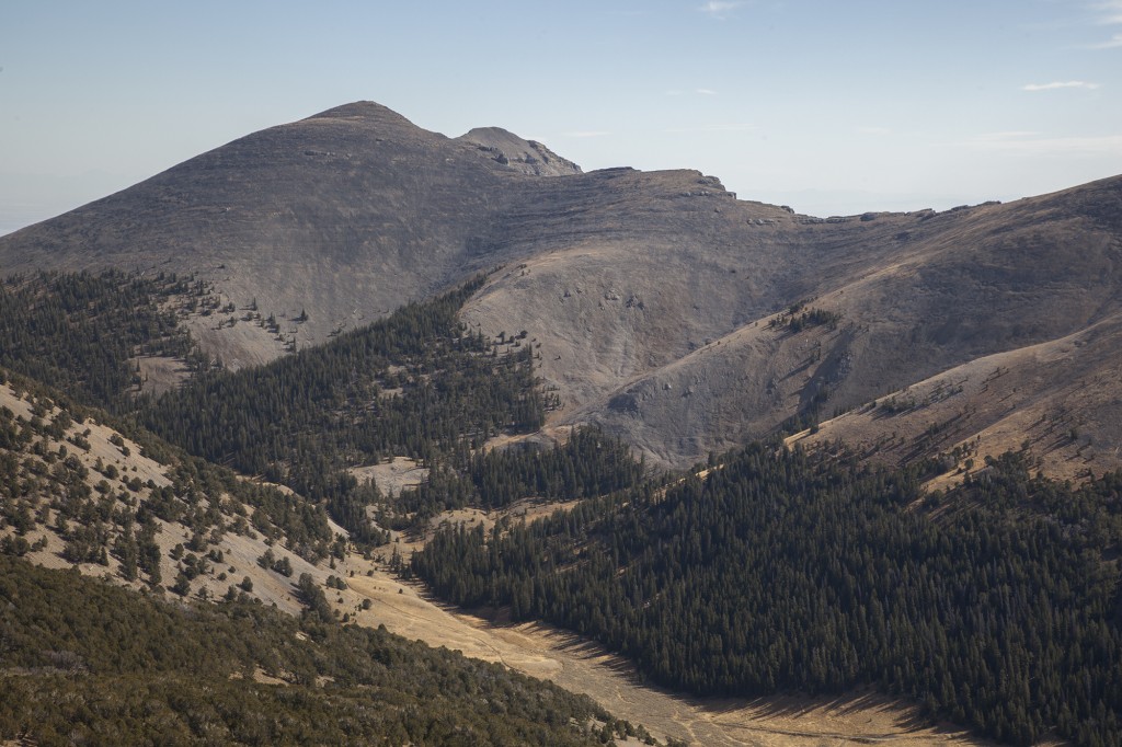 Shril Peak from the north. Larry Prescott Photo 