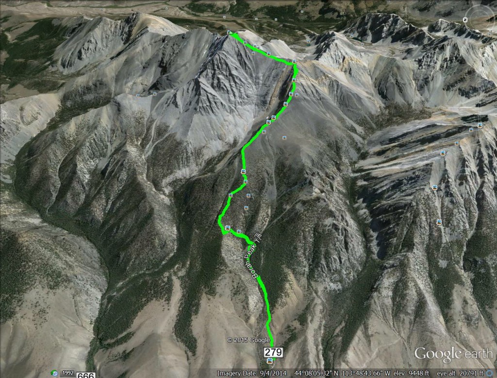 2010 GPS track - Margo Mandella