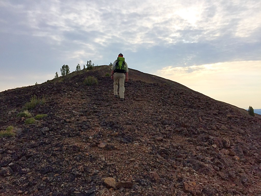 The west face of Sheldon Peak.