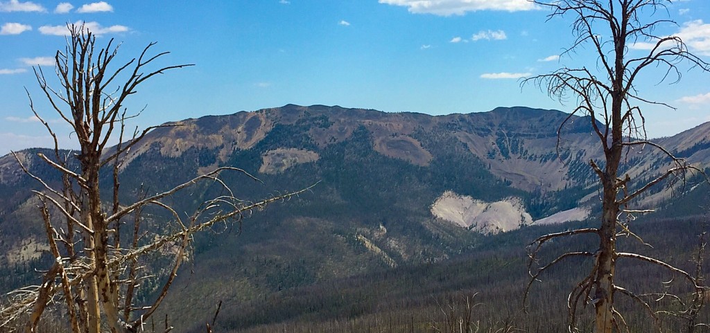 White Valley Mountain viewed from the west. 