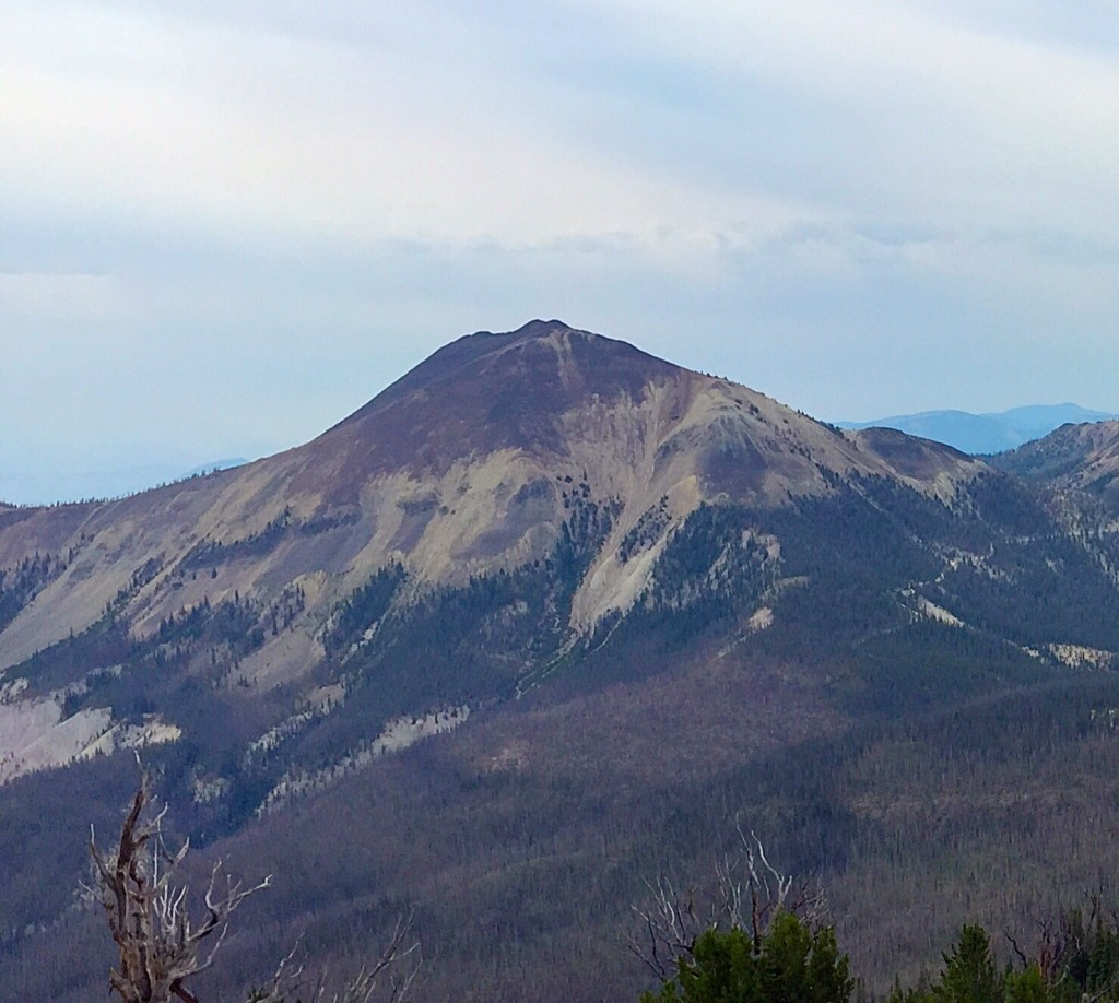 North Twin Peak from the west.