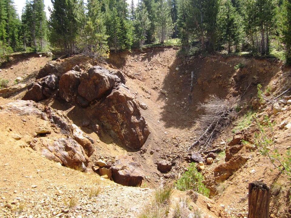 A mining scar. Ray Brooks Photo 